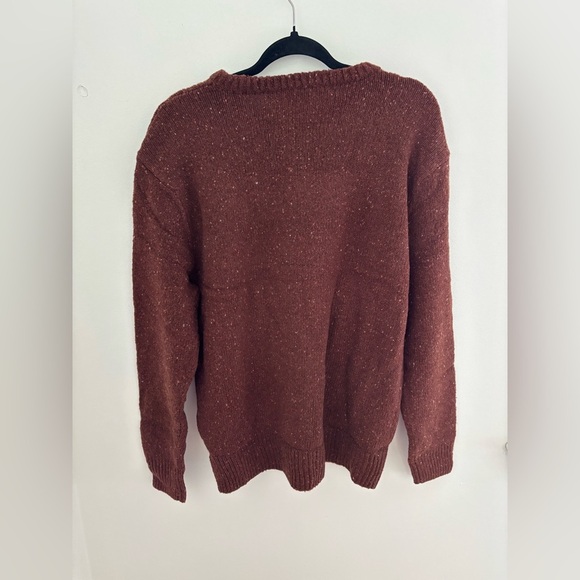 Madewell Donegal Merino Wool Alpaca Crewneck Sweater NWT - Picture 9 of 10